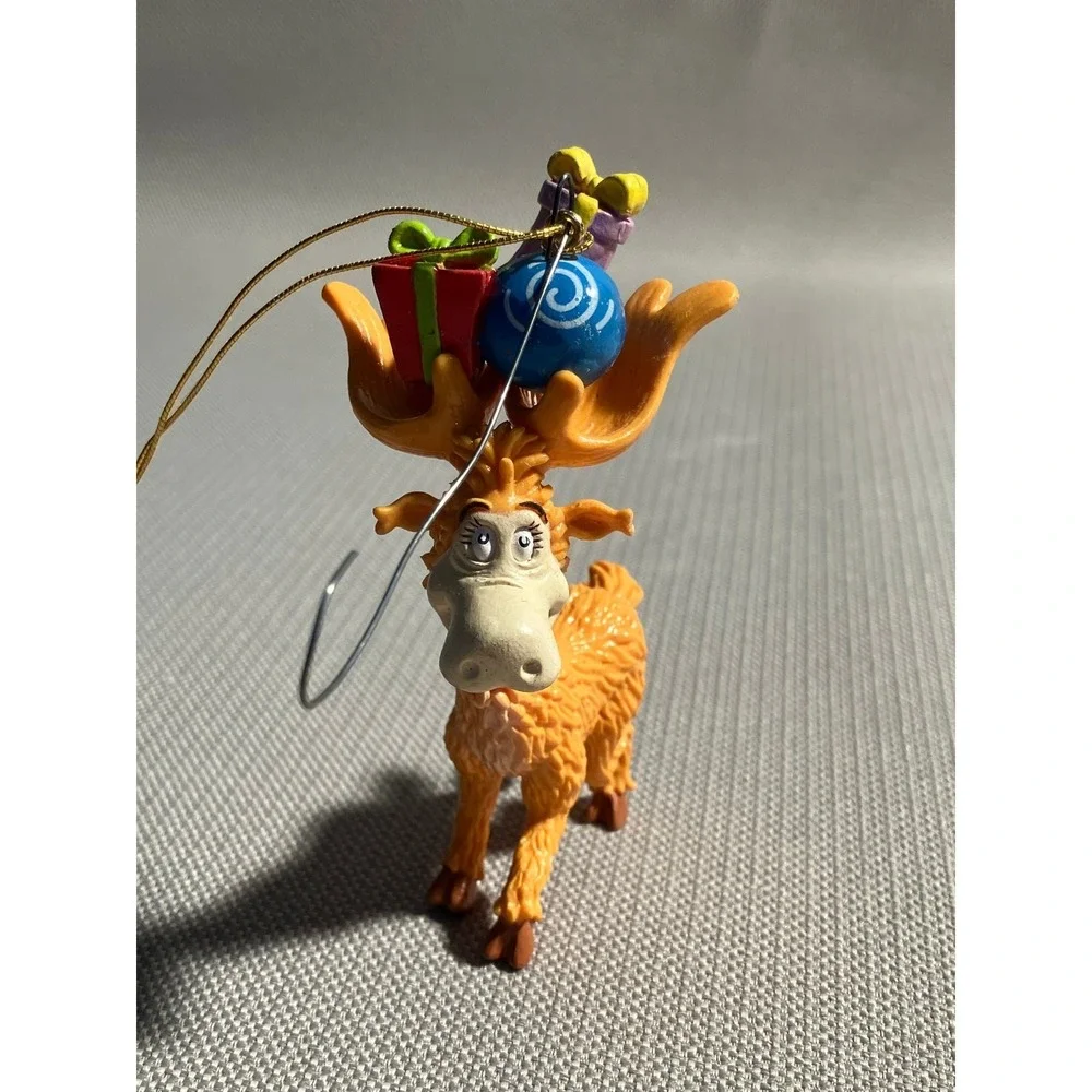 VTG Enesco Wubbulous World of Dr Seuss Jim Henson‎ Thidwick Moose Ornament 1997
